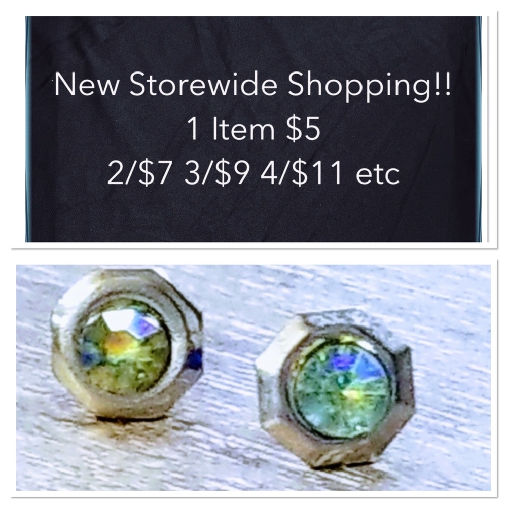 NEW Geometric Stud Earrings